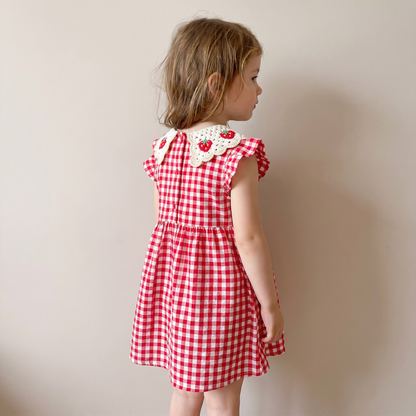 Strawberry Picnic Dress