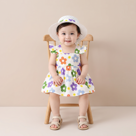 Happy Daisy Dress Set