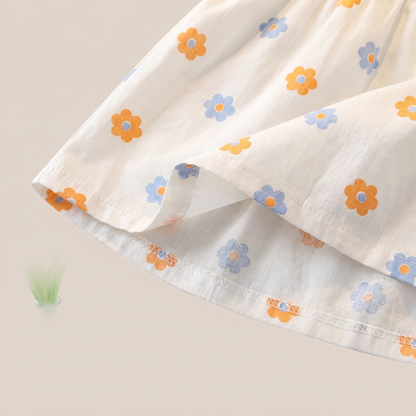 Soft Petal Dress Set