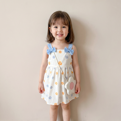 Soft Petal Dress Set