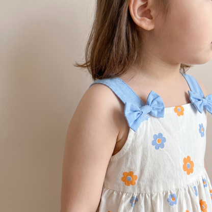 Soft Petal Dress Set