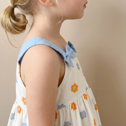 Soft Petal Dress Set