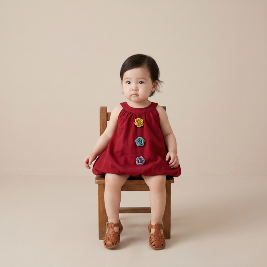 Rosette Elegance Dress