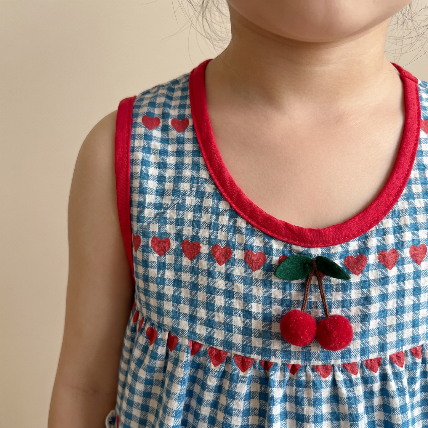 Cherry Picnic Dress Set