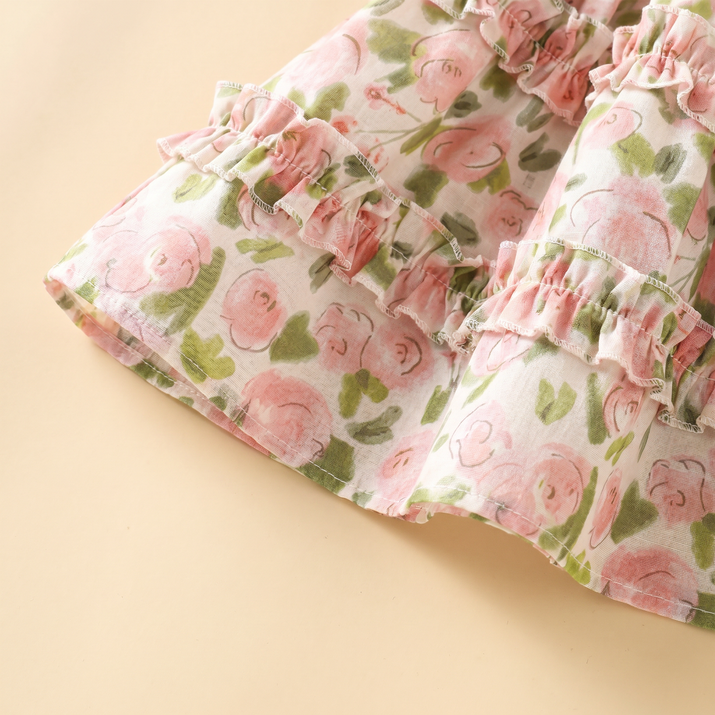Rose Garden Ruffle Dress