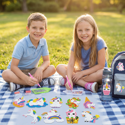 DIY sticker cartoon diamond painting