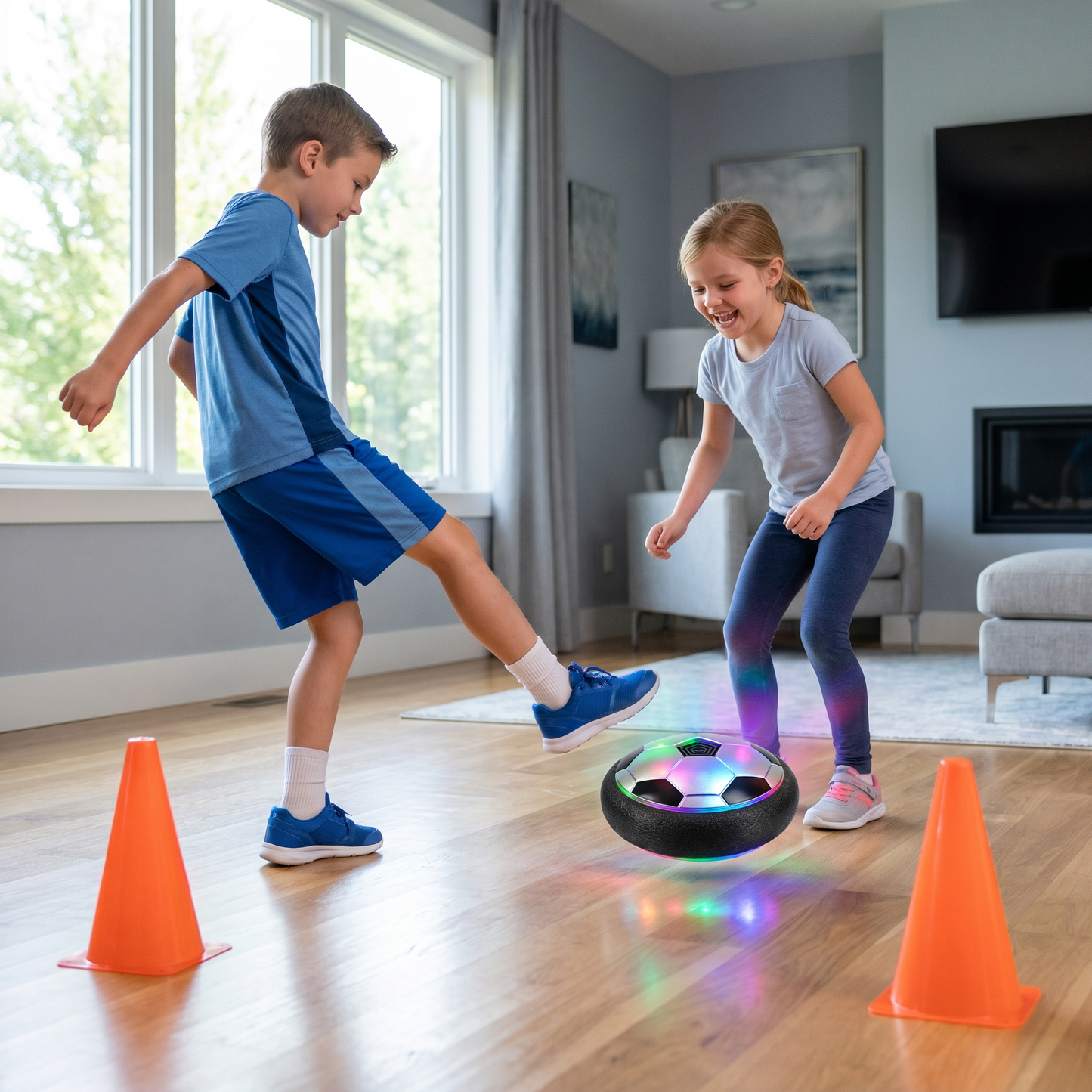 Floating Air-Cushion Ball