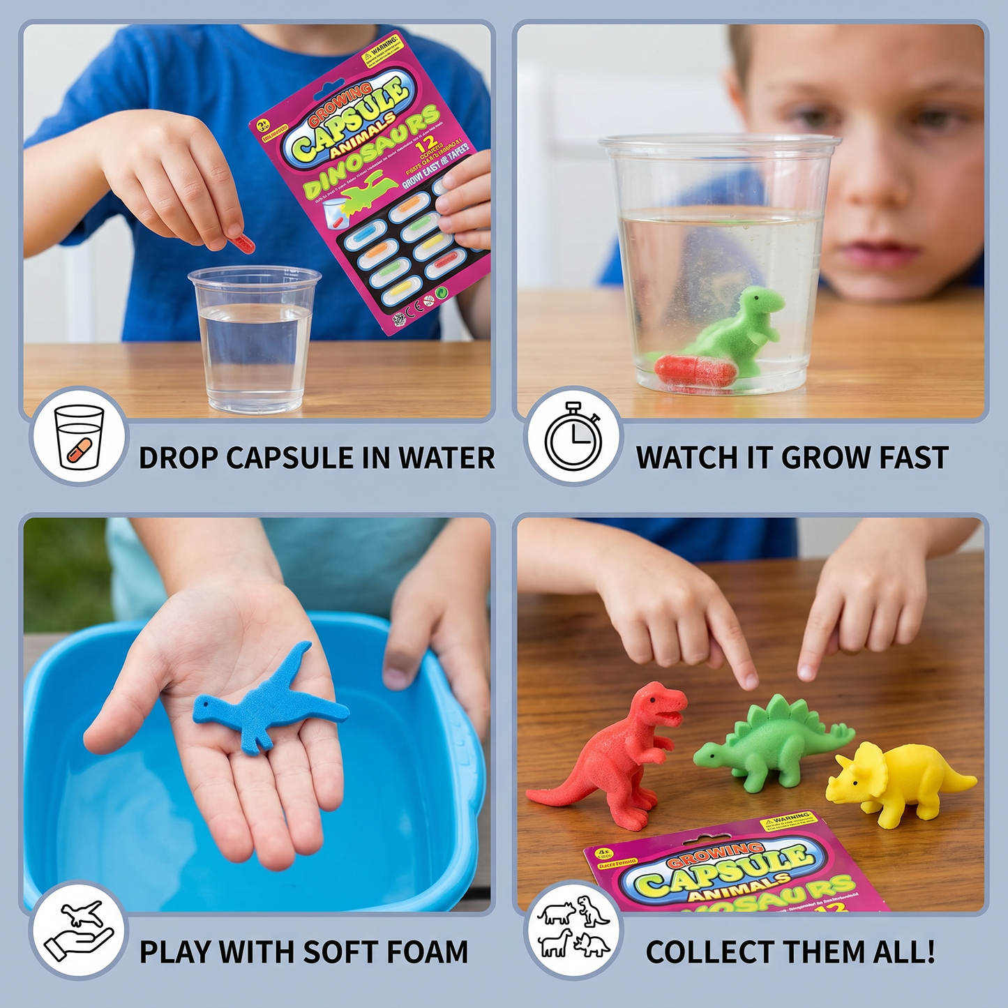 Magical Water Animal Growth Capsules