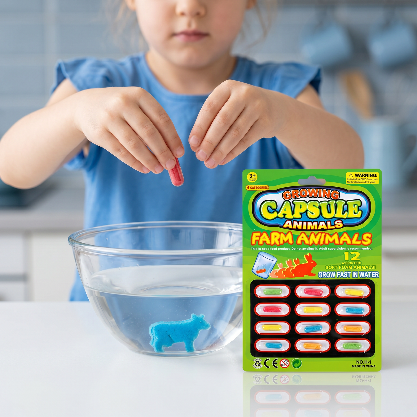 Magical Water Animal Growth Capsules