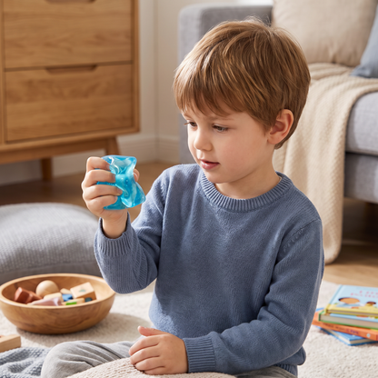 Cube Squishy Stressball – Weiches Gel-Fidget-Spielzeug für die Sinne