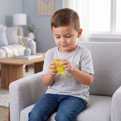 Cube Squishy Stressball – Weiches Gel-Fidget-Spielzeug für die Sinne