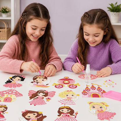 DIY Diamond Art Sticker Craft Kit for Kids
