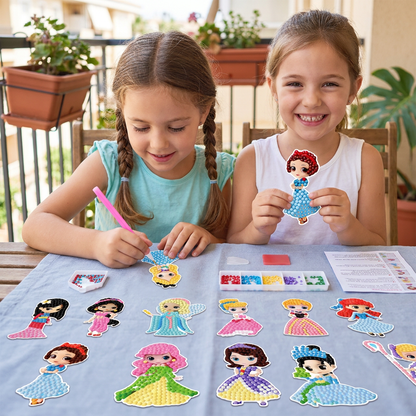 DIY Diamond Art Sticker Craft Kit for Kids