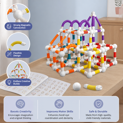 Montessori Mouldable Magnetic Blocks
