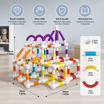 Montessori Mouldable Magnetic Blocks