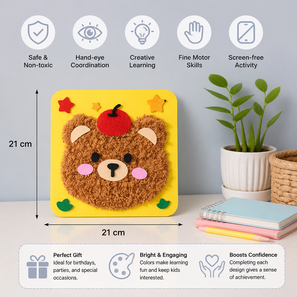 DIY Embroidery Doll Set
