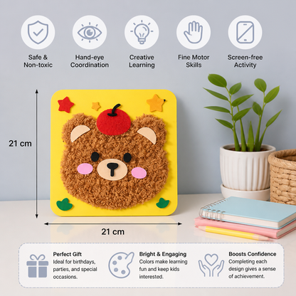DIY Embroidery Doll Set