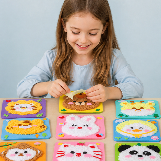 DIY Embroidery Doll Set