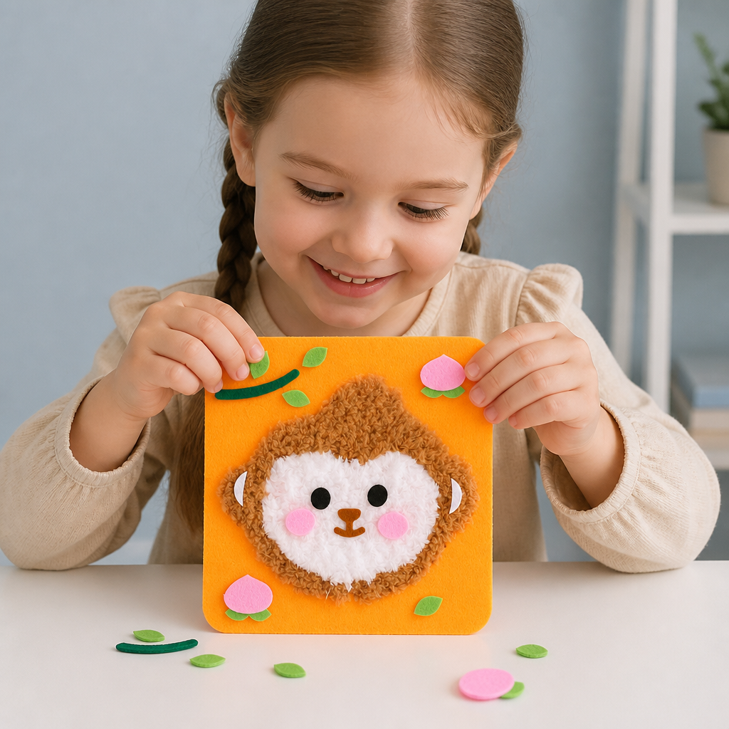 DIY Embroidery Doll Set