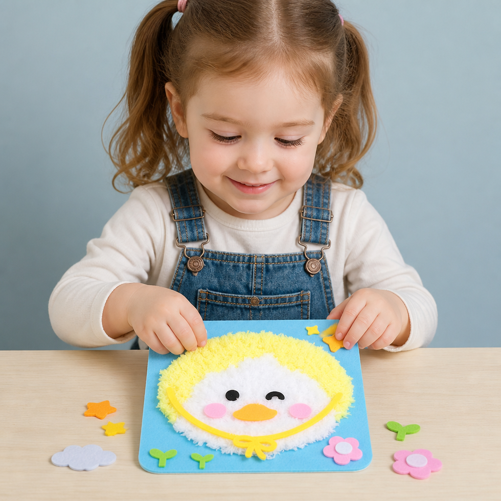 DIY Embroidery Doll Set