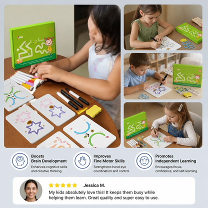 MagicLines - Magical Tracing Workbook Set