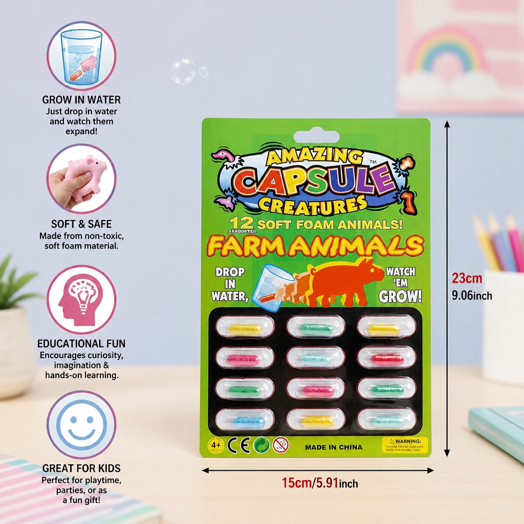 Magic Water Animal Growth Capsules