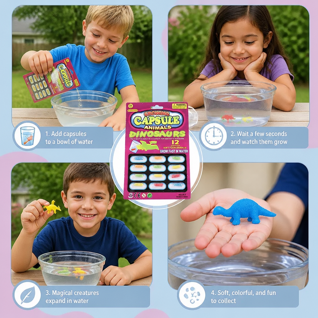Magic Water Animal Growth Capsules