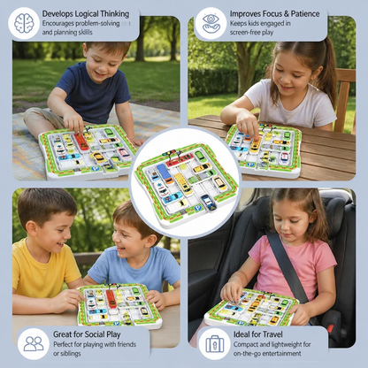 Logical Thinking – Car Parking Puzzle Toy for Kids