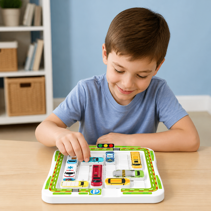 Logical Thinking – Car Parking Puzzle Toy for Kids