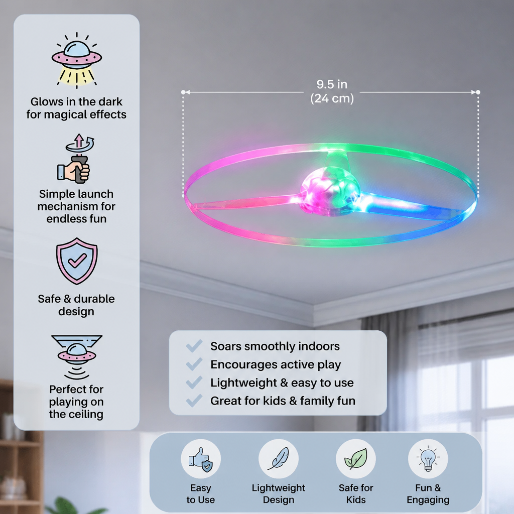 Brilliant Ceiling UFO Toy