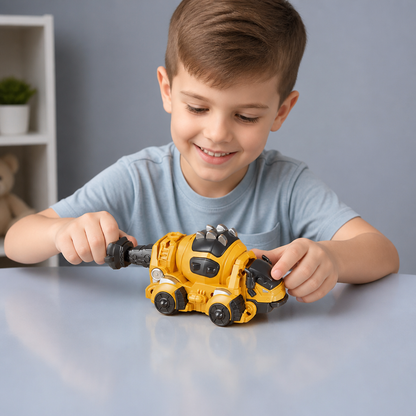 Transforming Dinosaur Cars