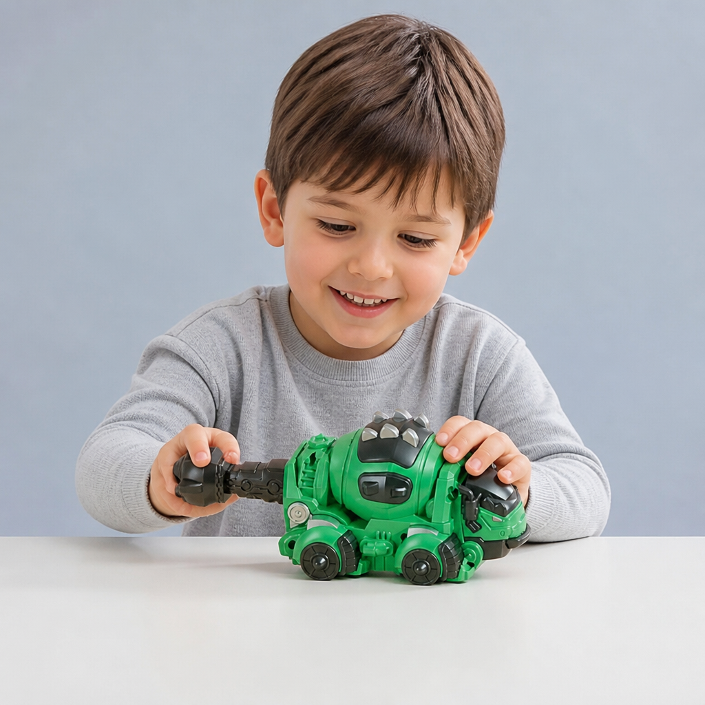 Transforming Dinosaur Cars