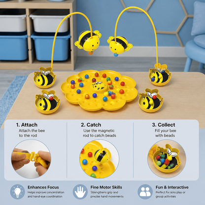 Bee Beads Fishing Adventure Game