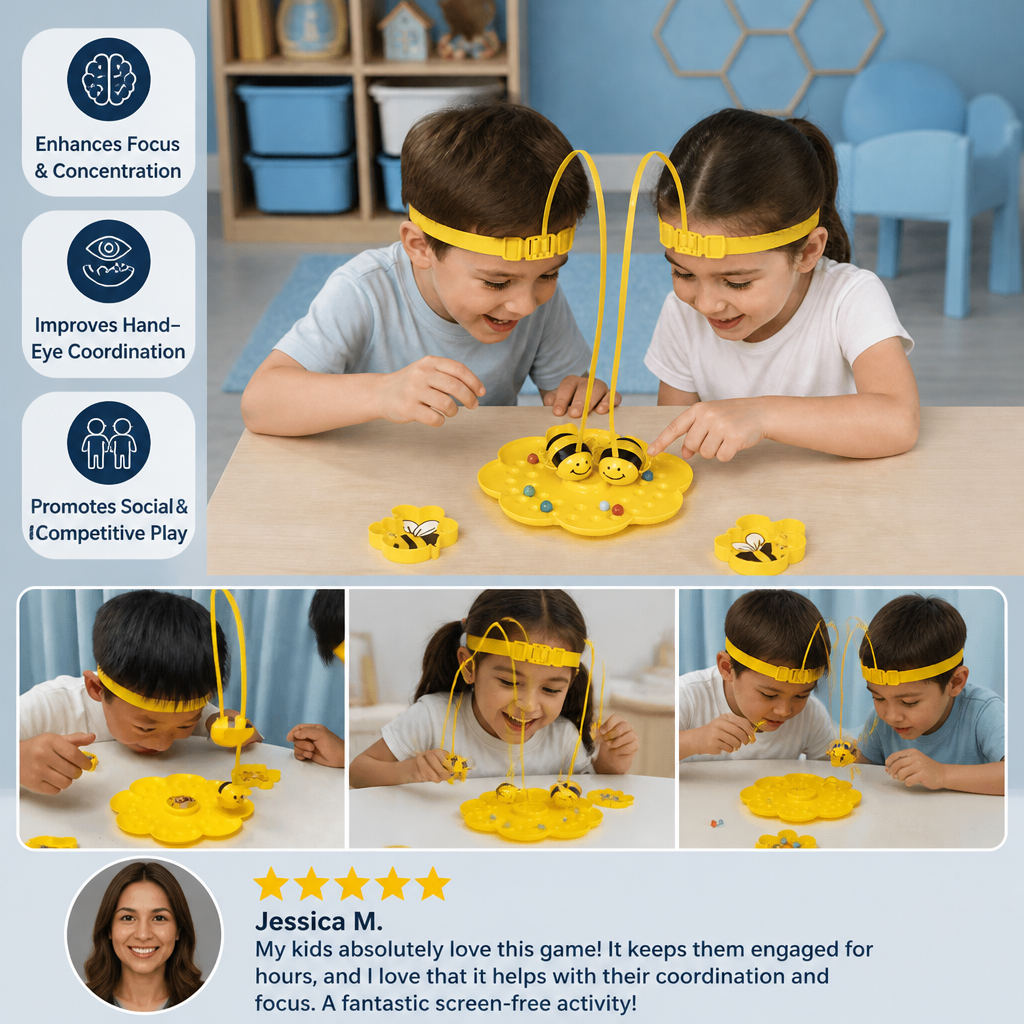 Bee Beads Fishing Adventure Game