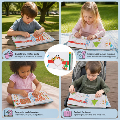 Montessori Christmas Busy Book