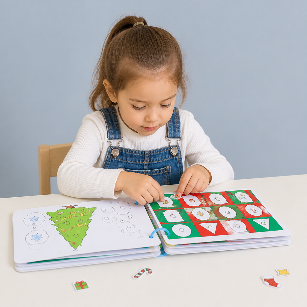 Montessori Christmas Busy Book