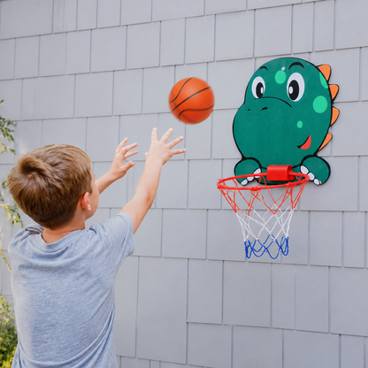Cute animal basketball set for children