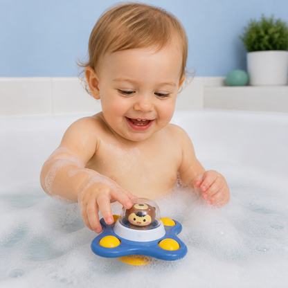 Montessori Suction Cup Spinner – Rotating Educational Toy