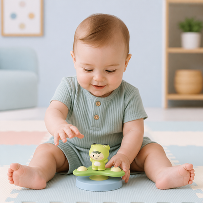 Montessori Suction Cup Spinner – Rotating Educational Toy