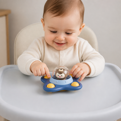 Montessori Suction Cup Spinner – Rotating Educational Toy