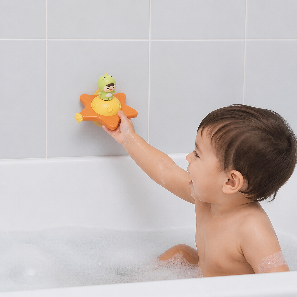 Montessori Suction Cup Spinner – Rotating Educational Toy