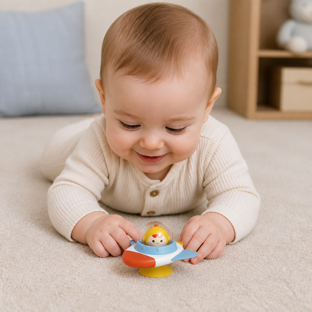 Montessori Suction Cup Spinner – Rotating Educational Toy