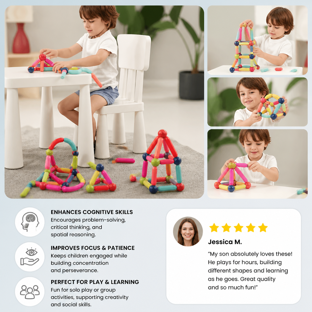 Magnetic Building Blocks