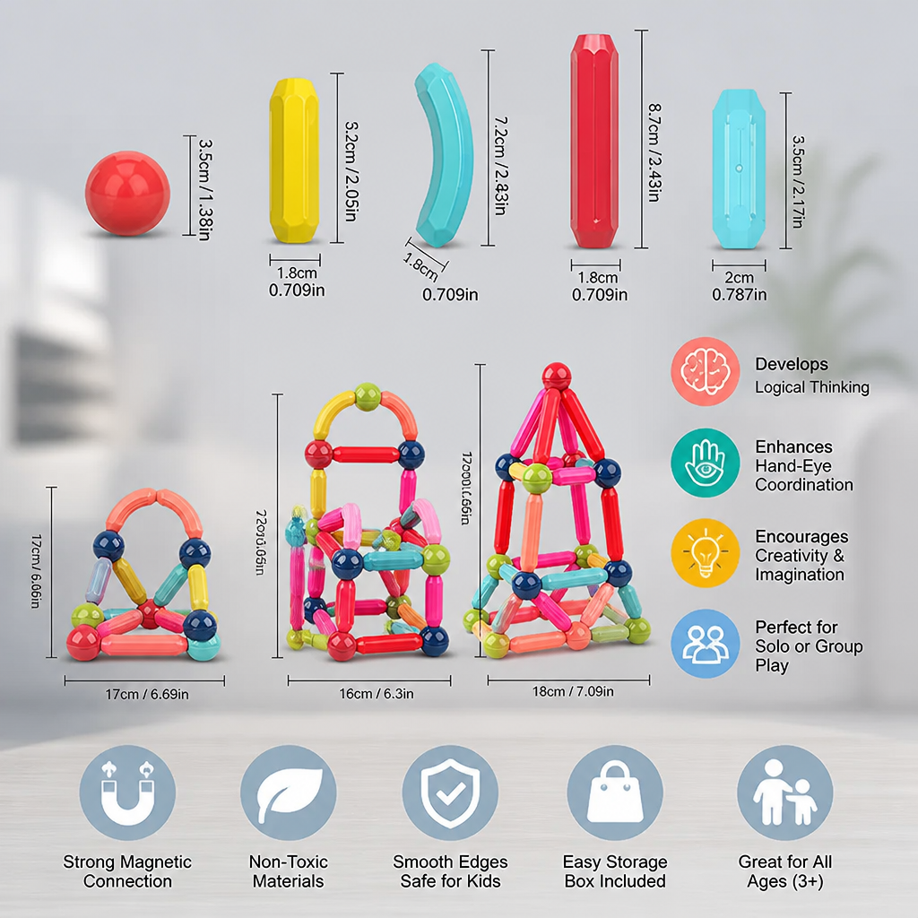 Magnetic Building Blocks