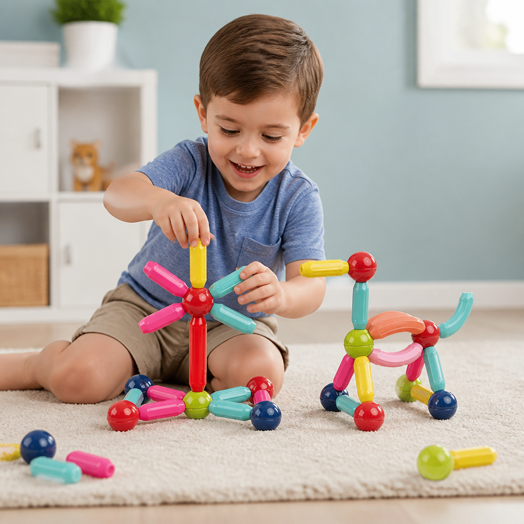 Magnetic Building Blocks