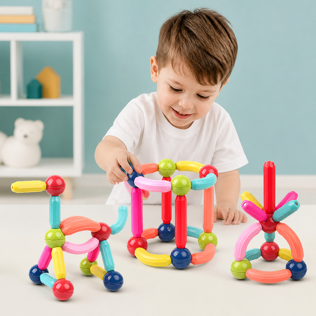 Magnetic Building Blocks