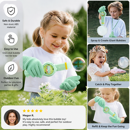 Interactive Bubble Ball Racket Toy for Kids