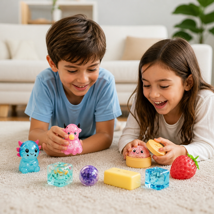 Premium Squishy Fidget Toy Set – 8 Sensory Toys
