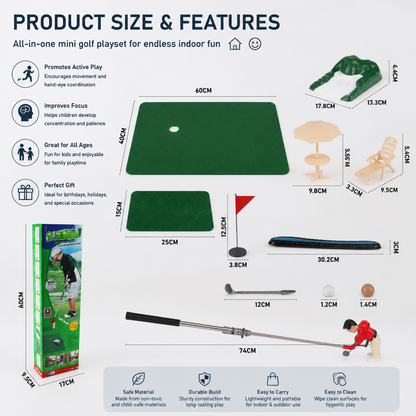 Kids Mini Golf Club Set –  Golf Toy for Children