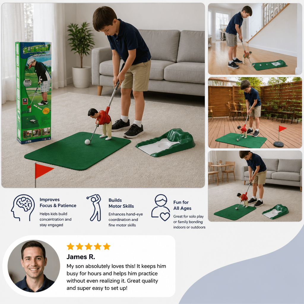 Kids Mini Golf Club Set –  Golf Toy for Children